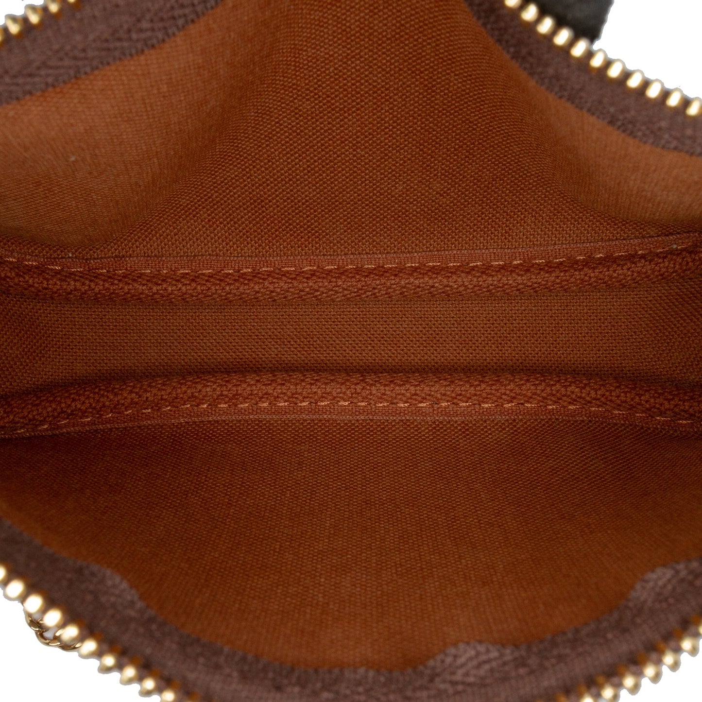 Brown Louis Vuitton Monogram Mini Pochette Accessoires Handbag