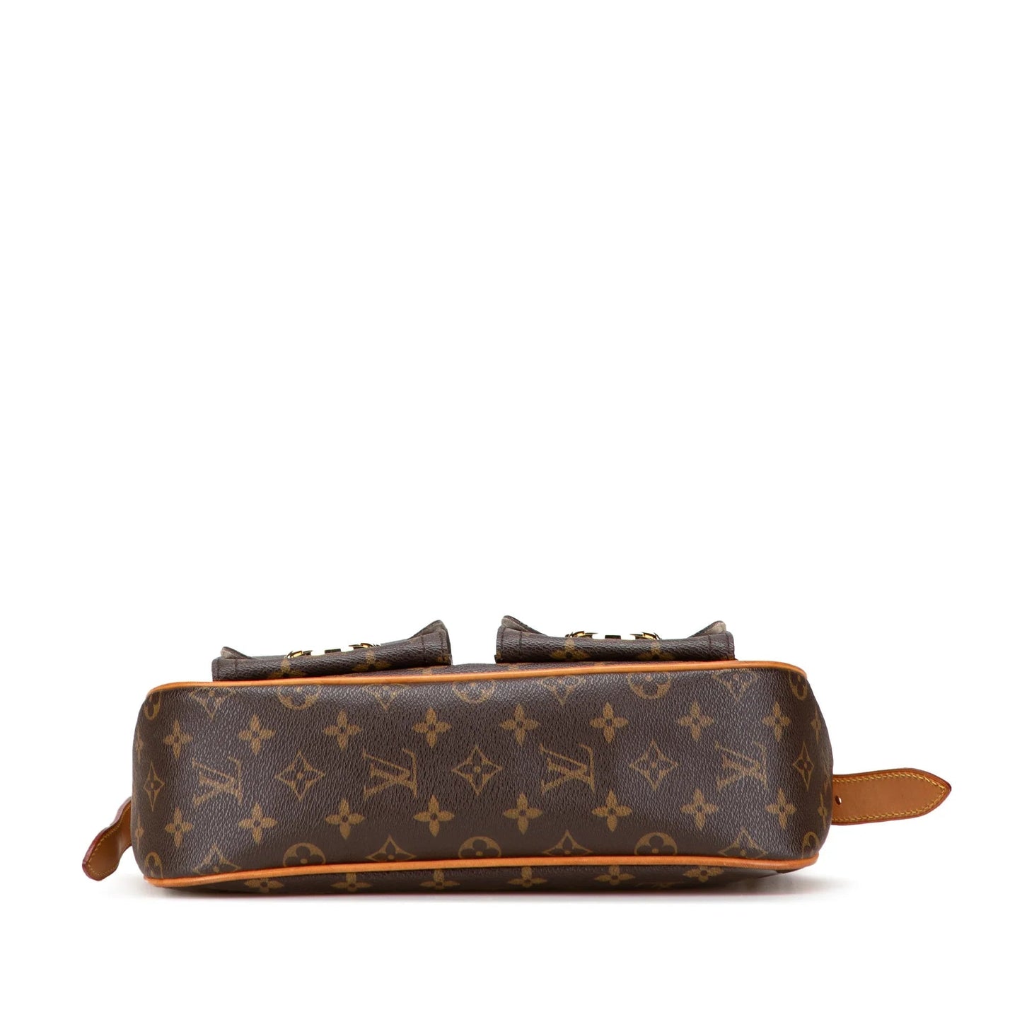 Brown Louis Vuitton Monogram Hudson GM Crossbody Bag