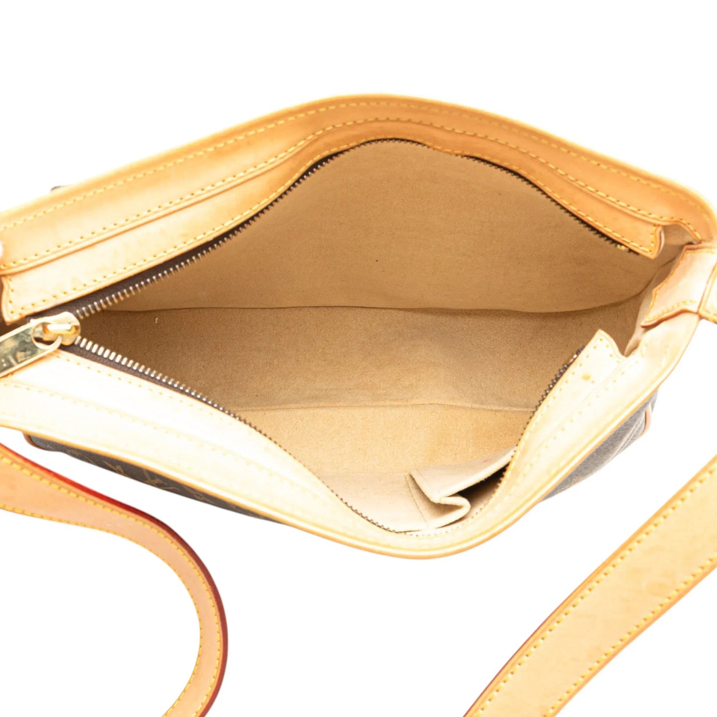 Brown Louis Vuitton Monogram Hudson GM Crossbody Bag