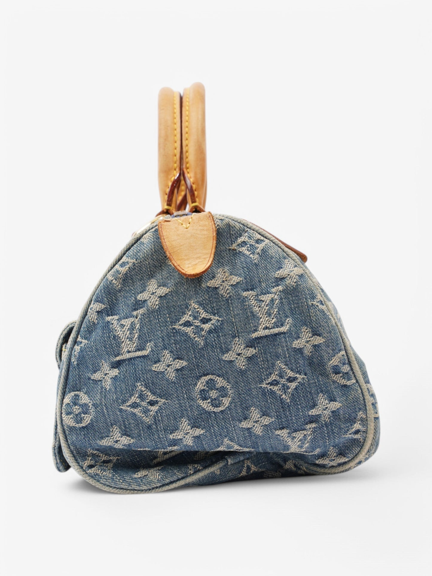 Louis Vuitton Denim Speedy Blue / Beige  Denim