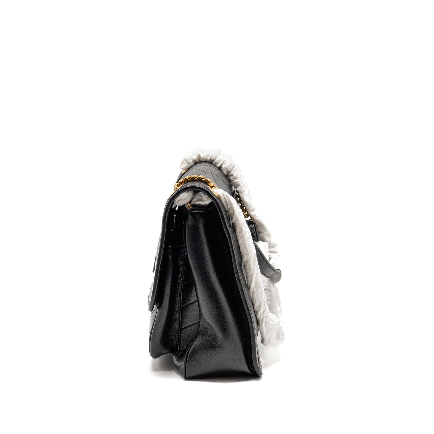 Saint Laurent Large Niki Purse Lambskin Black