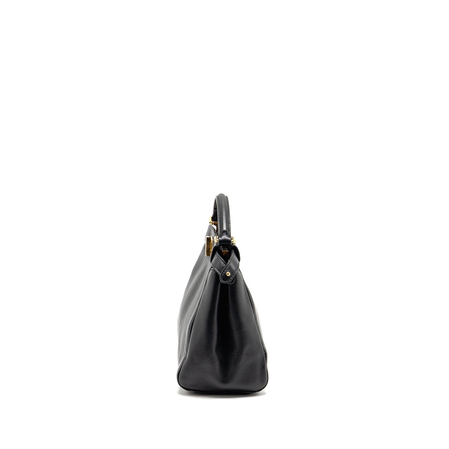 Fendi Mini Peekaboo Lambskin BLACK
