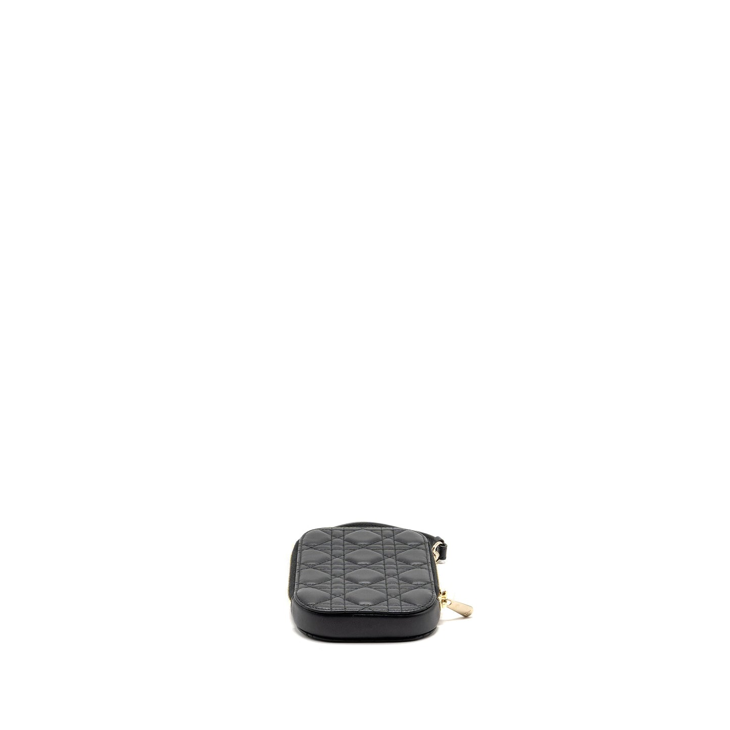 Dior lady dior Call’in Dior phone holder lambskin black