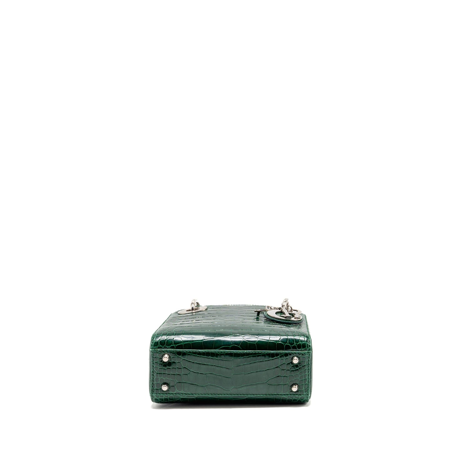 Dior Mini Lady Dior Crocodile Green