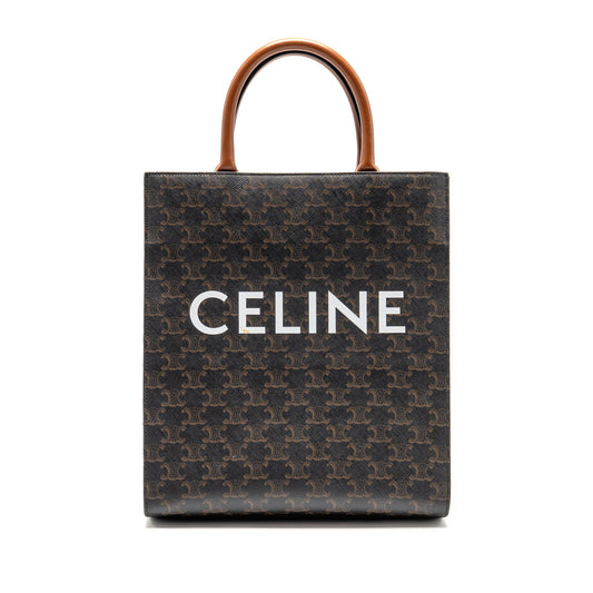 CELINE Vertical Cabas Triomphe Canvas