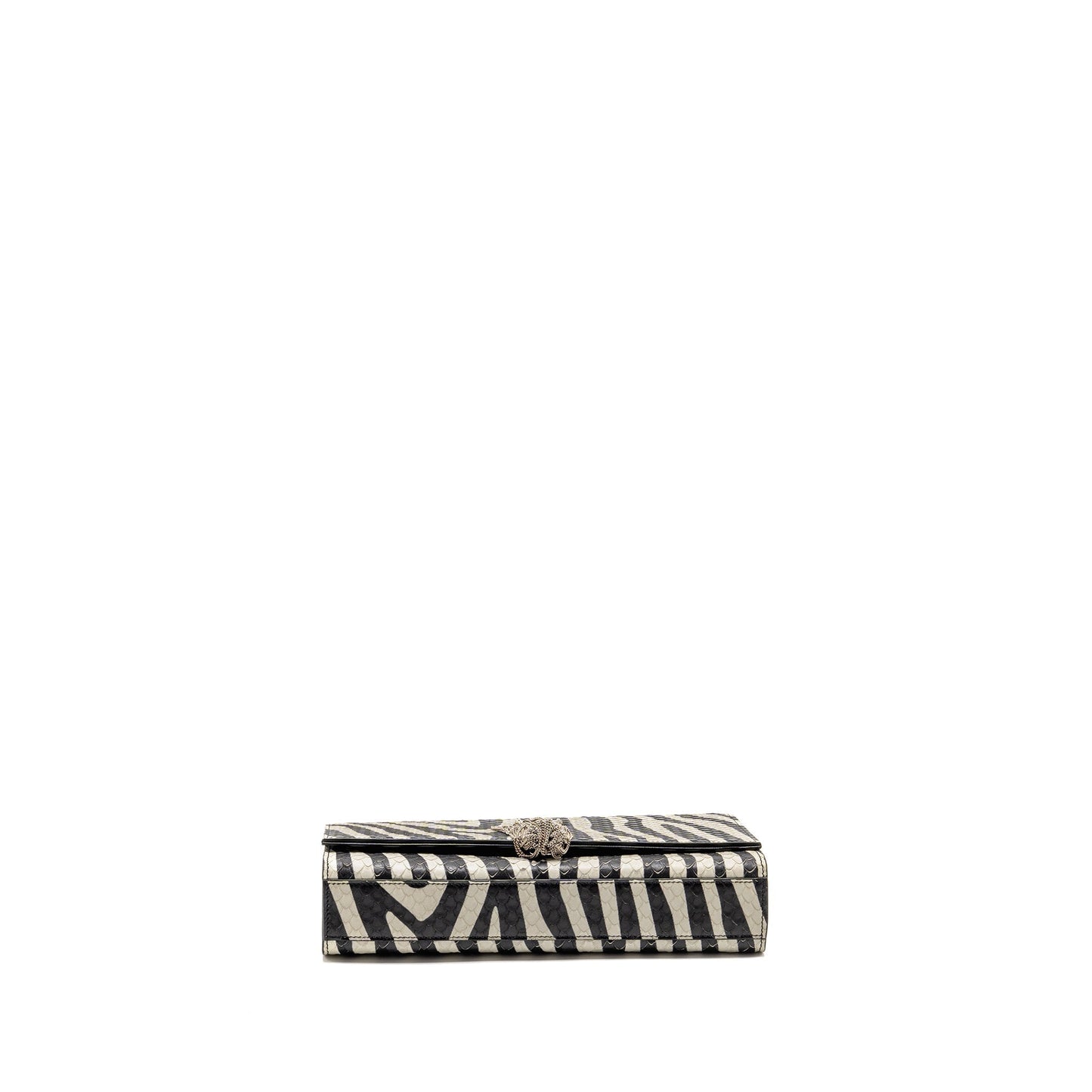 Saint Laurent/ Medium Kate Mini Purse with Tassel Embossed Leather Black/White