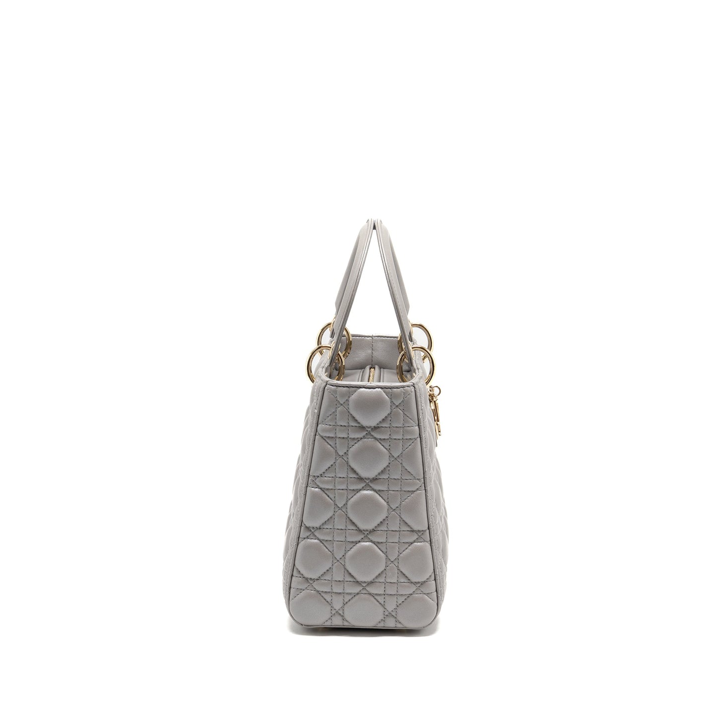 Dior Medium Lady Dior Lambskin Grey
