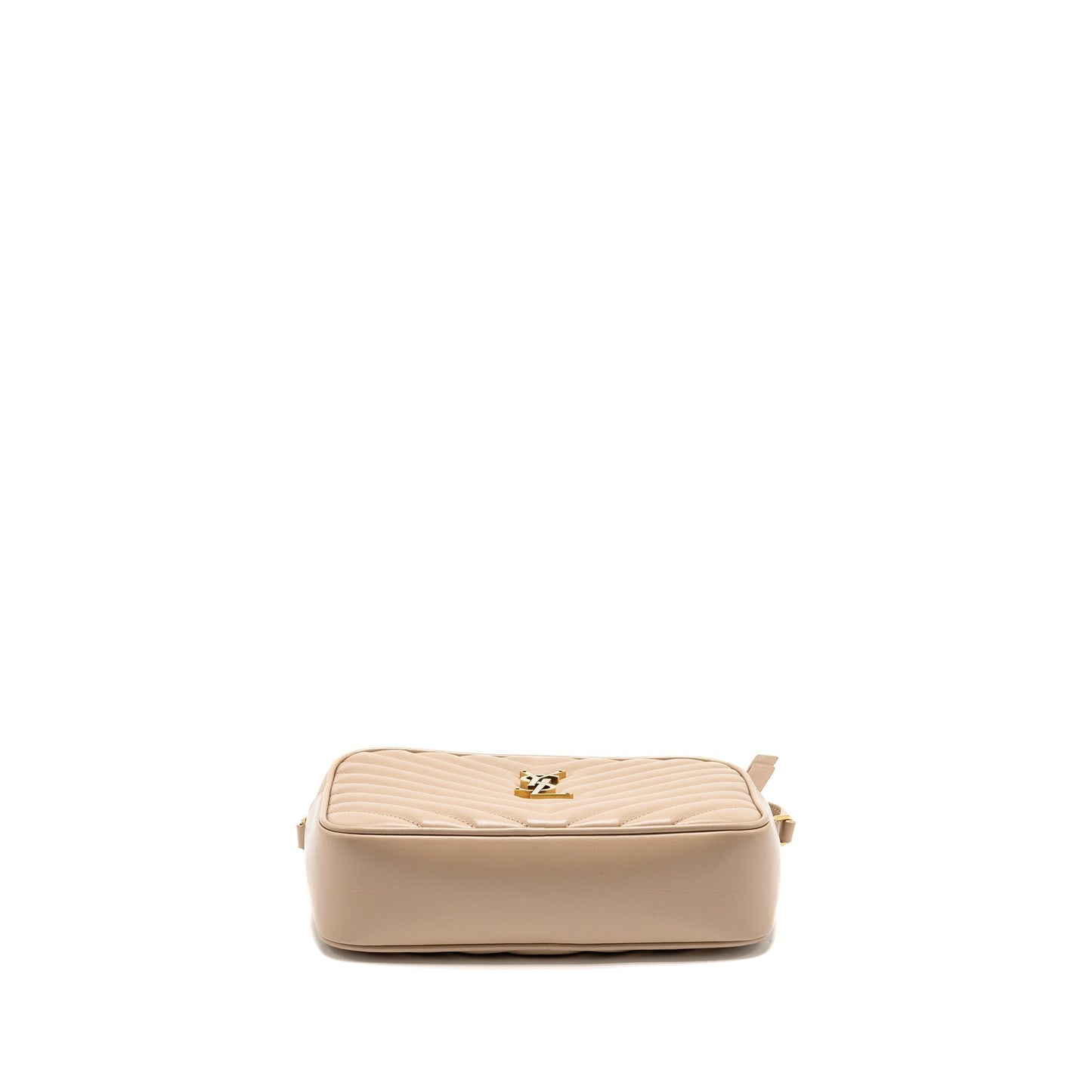 Saint Laurent/ Lou Camera Purse Calfskin Beige