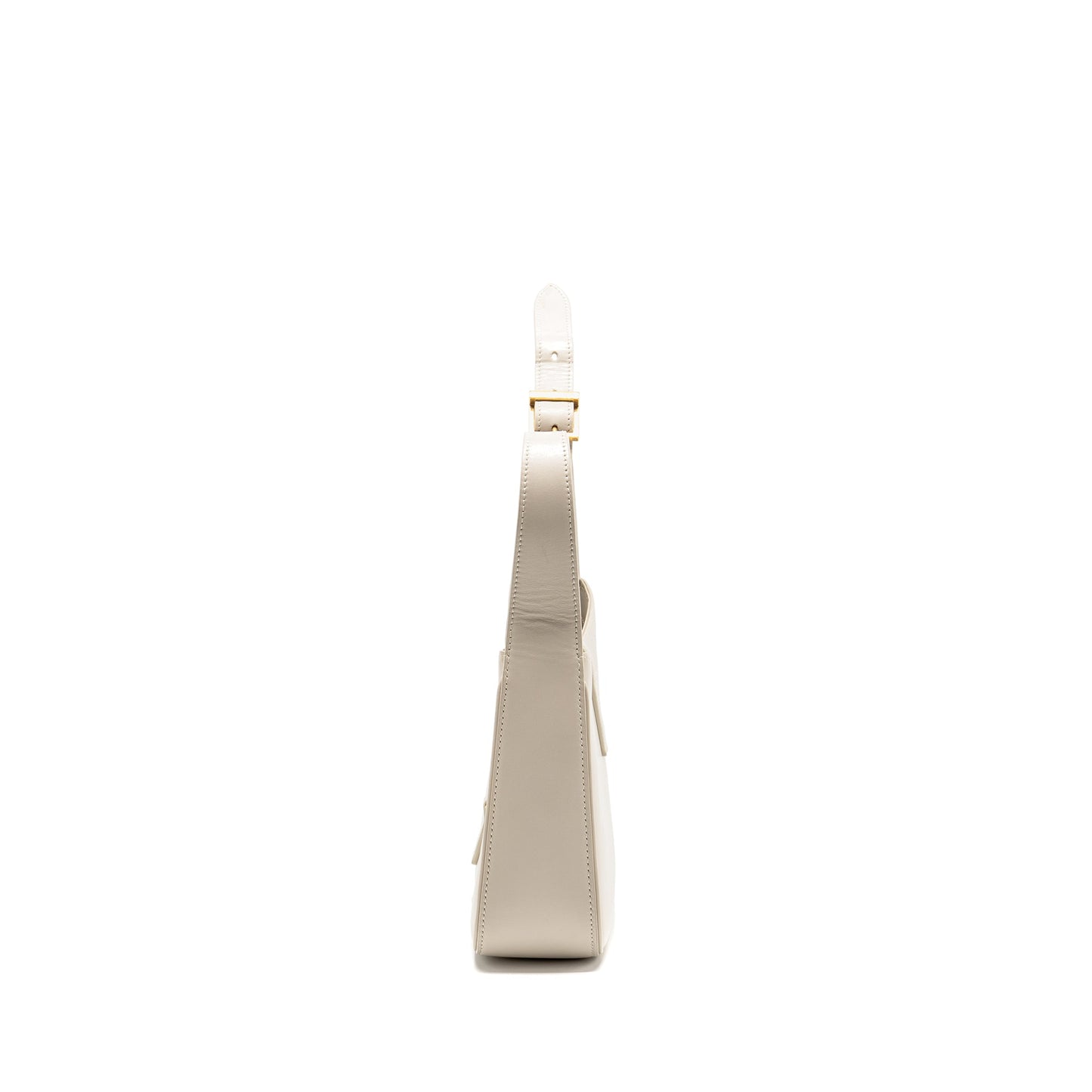 Saint laurent Le 5 A 7 hobo calfskin blanc vintage