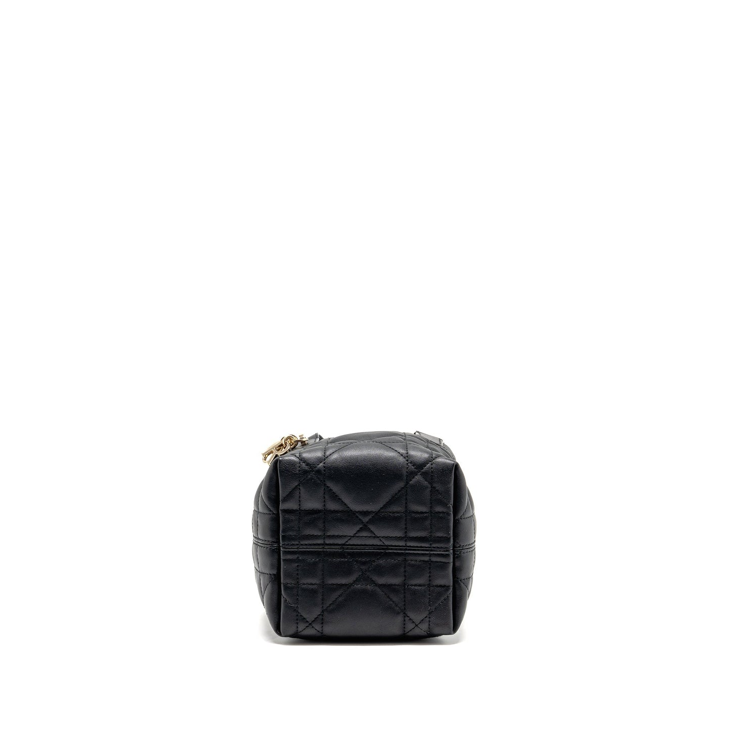 Dior Toujours Vertical Nano Tote Purse calfskin black