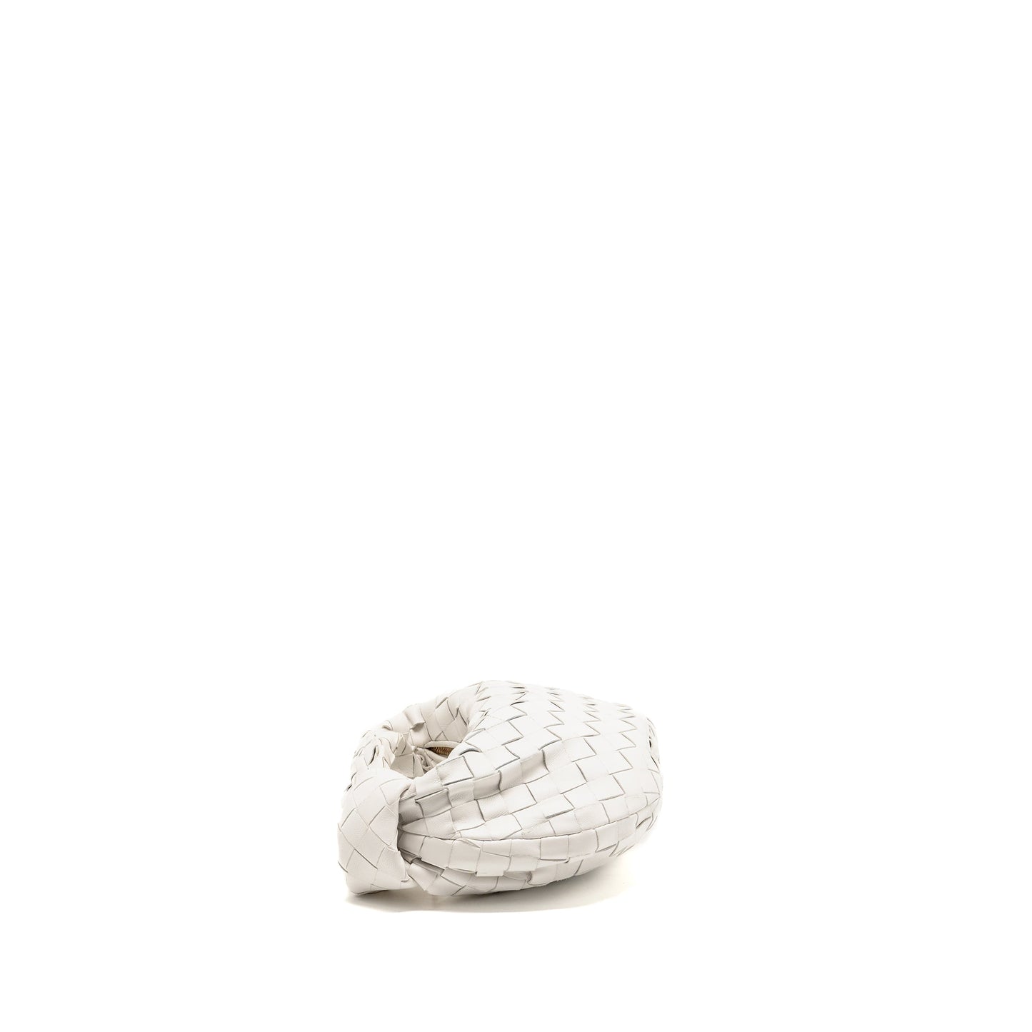 Bottega Veneta Mini Jodie leather white