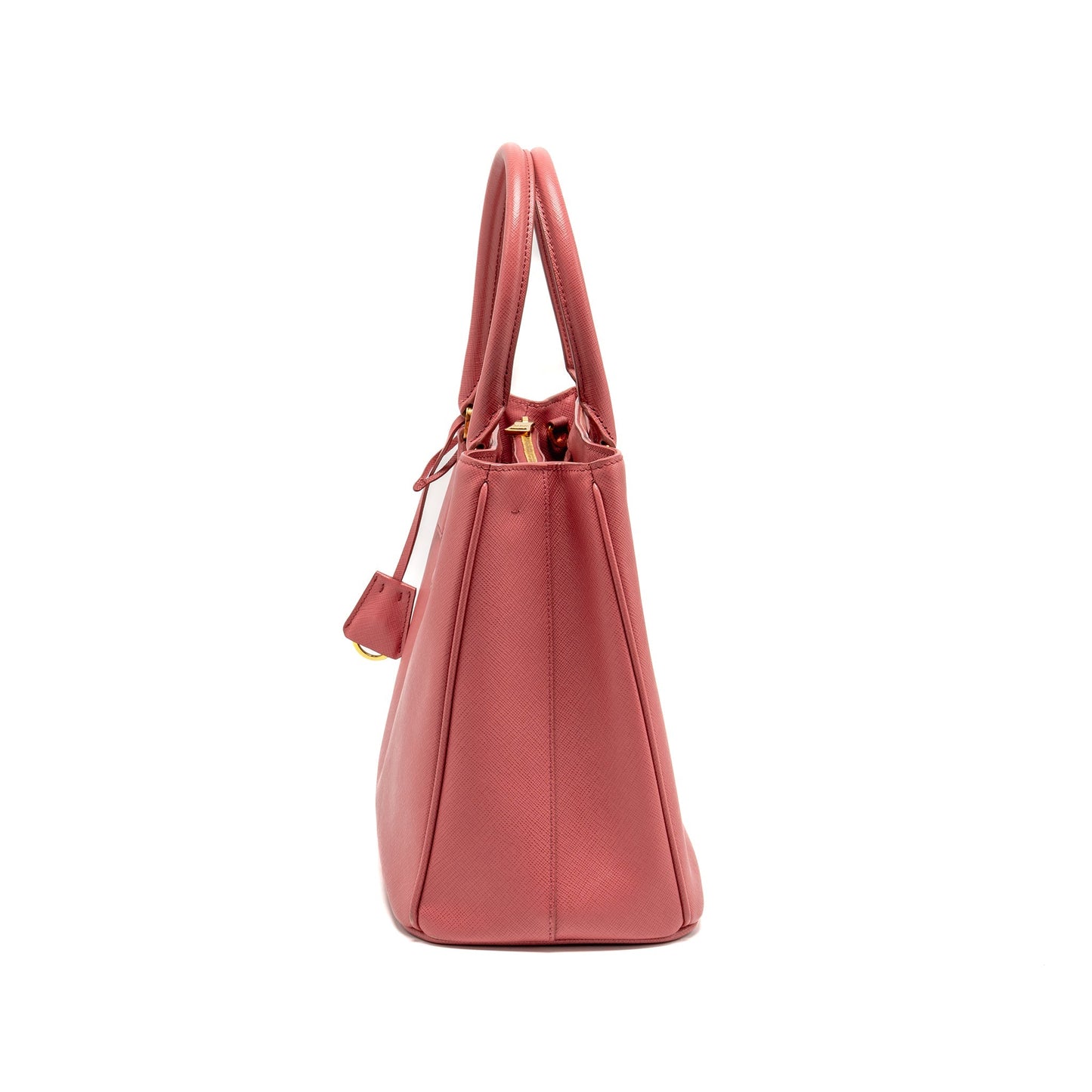 Prada Large Saffiano Tote Purse Galleria Saffiano Leather Pink