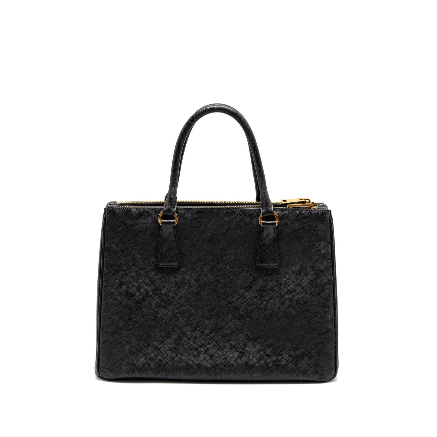 Prada Large Saffiano Tote Purse Galleria Saffiano Leather Black