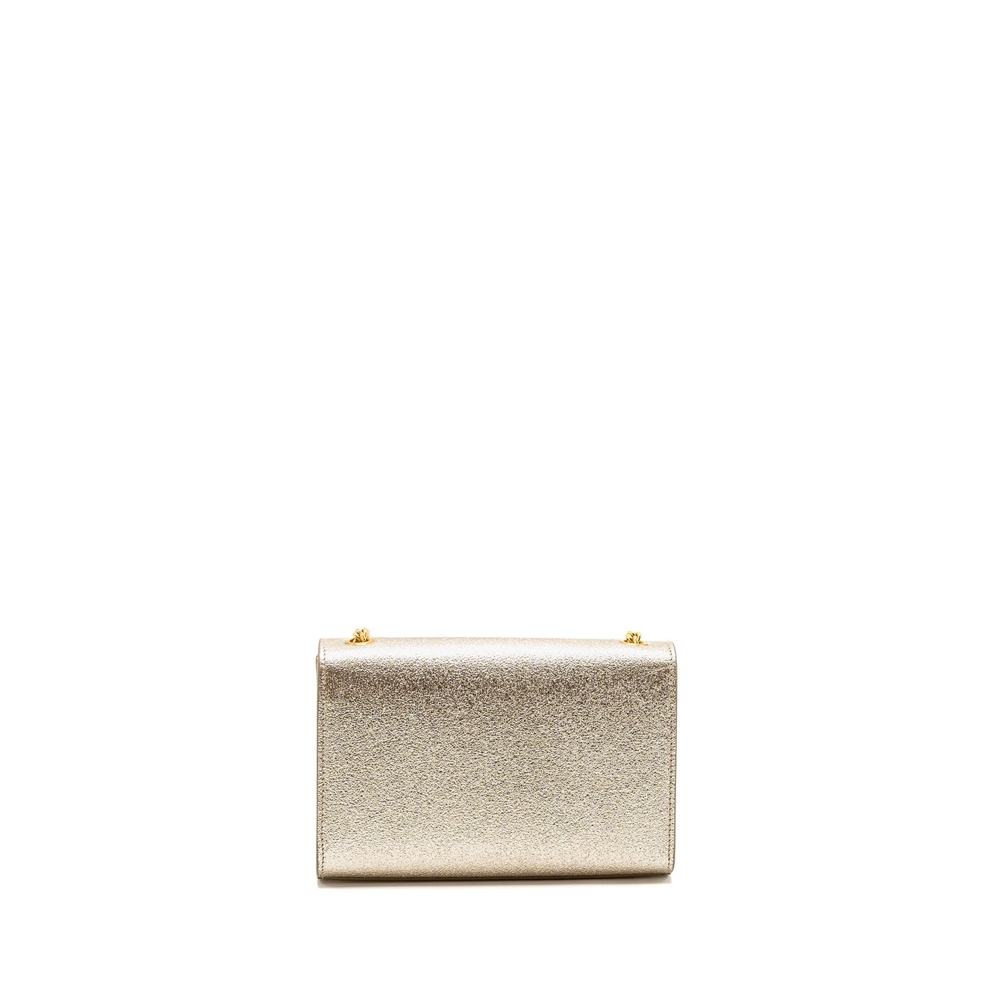 SAINT LAURENT/ Small Kate Purse Grained Calfskin Gold