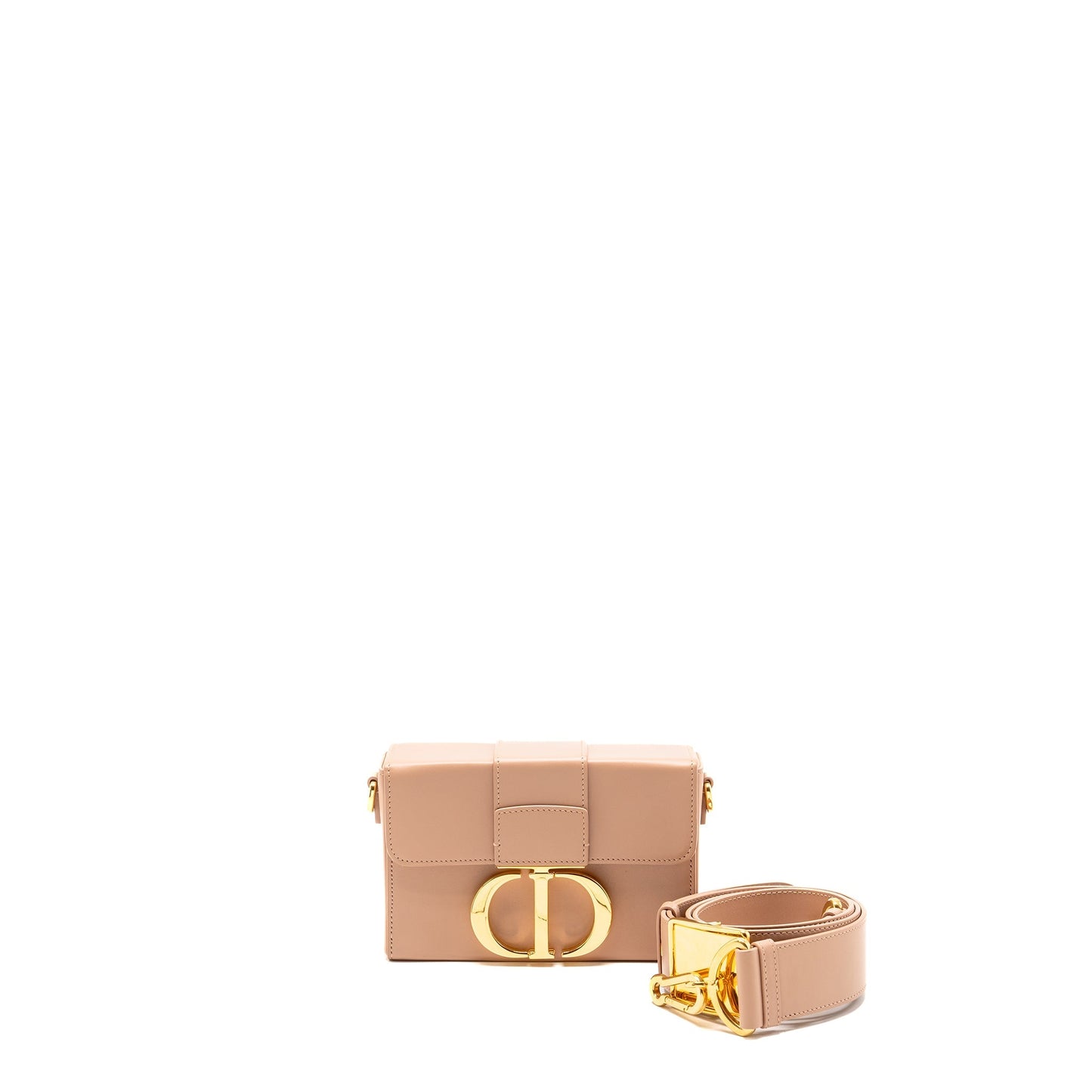 Dior 30 Montaigne Box Calfskin Rose de Ven