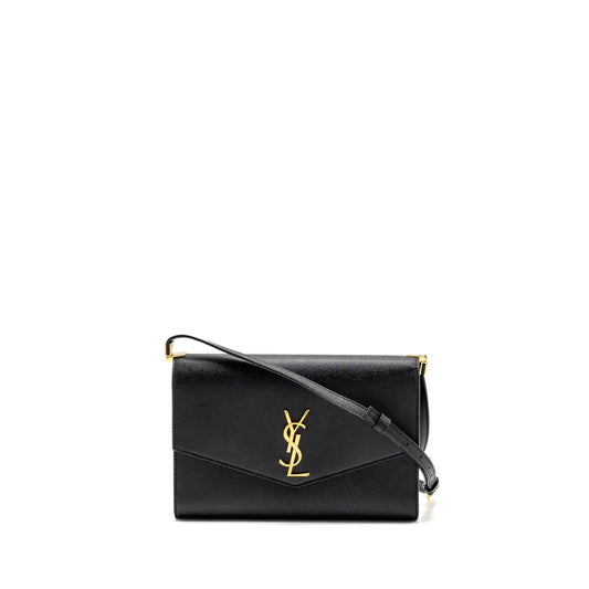 Saint Laurent/ Mini Uptown crossbody Purse calfskin black