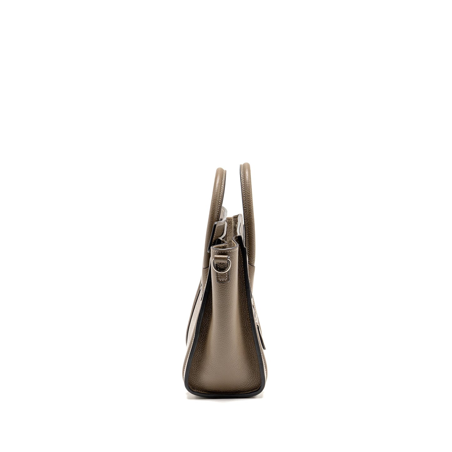 Celine Nano Luggage Purse calfskin grey