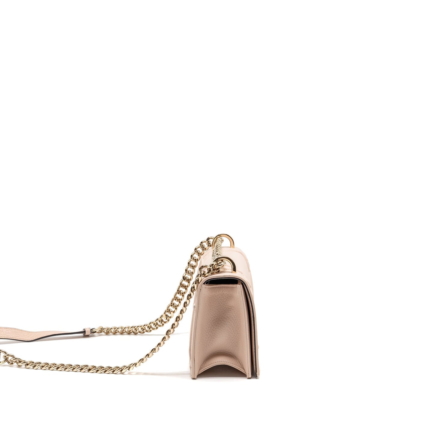 Dior Small Diorama Grained Calfskin Light Pink