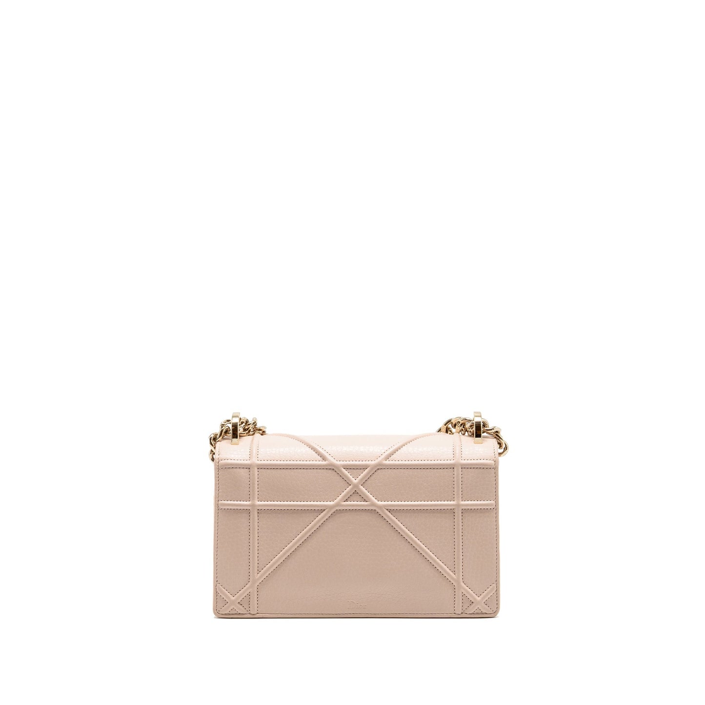 Dior Small Diorama Grained Calfskin Light Pink