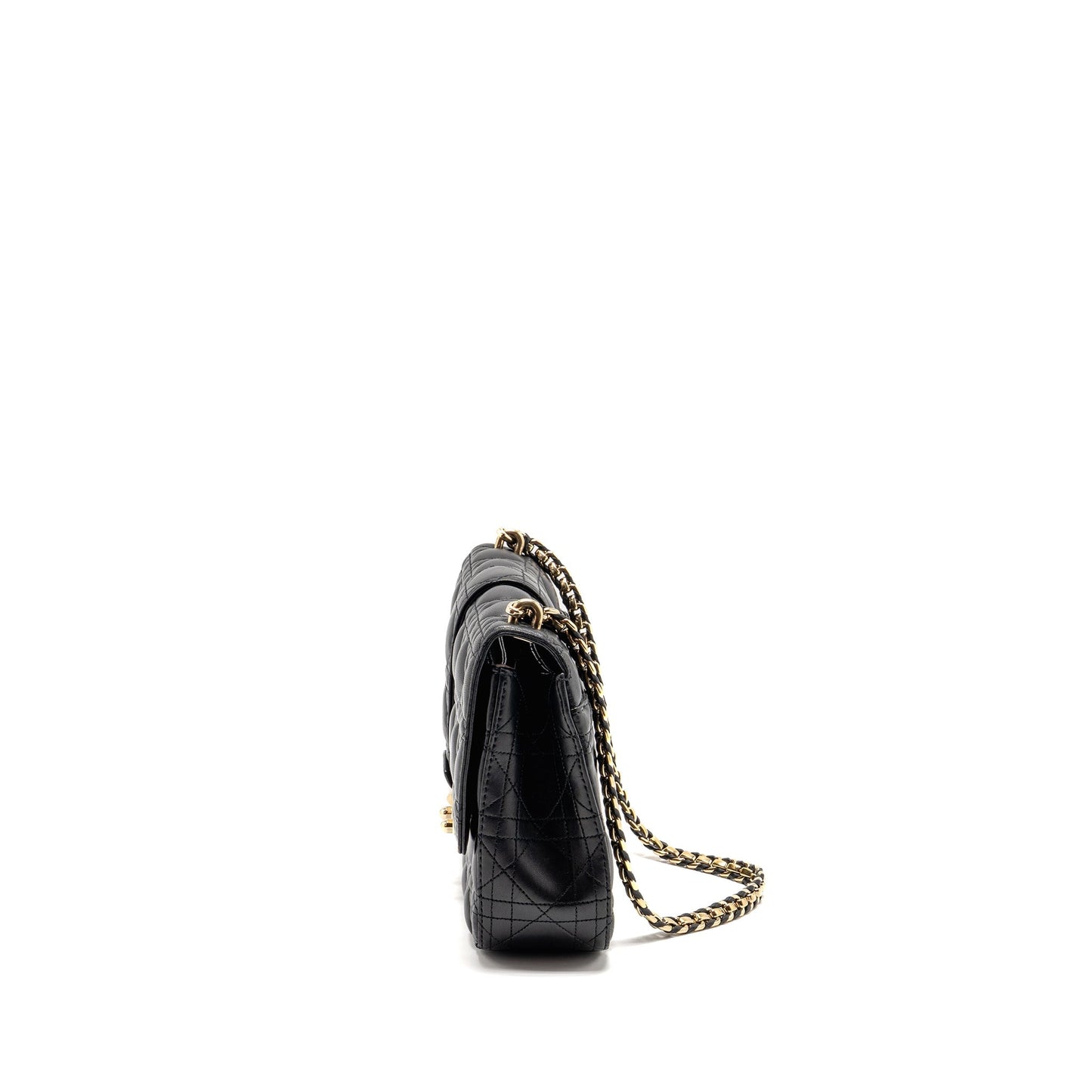 Dior Miss Dior Flap Purse Lambskin Black