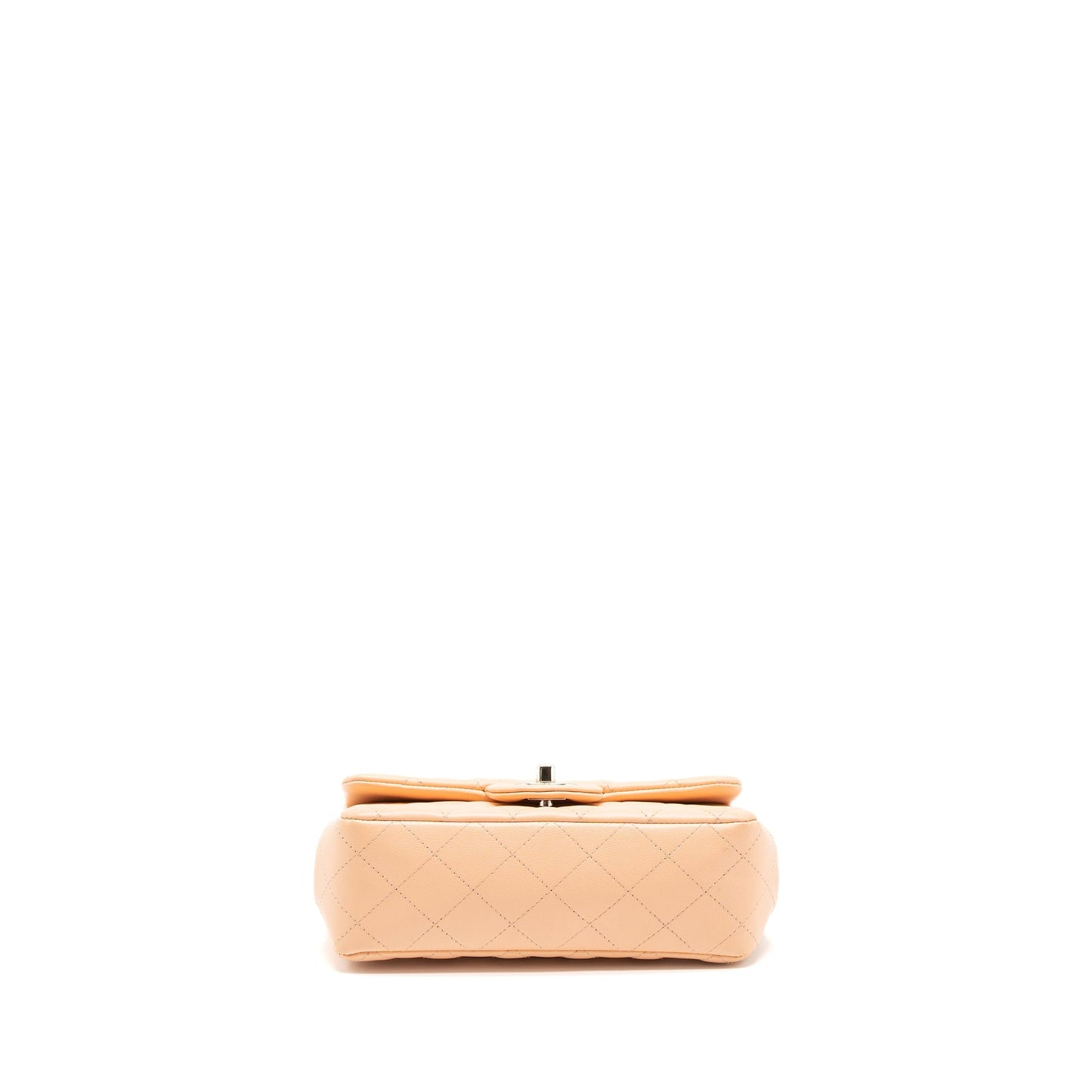 Chanel Mini Rectangular Flap Bag Lambskin Pink