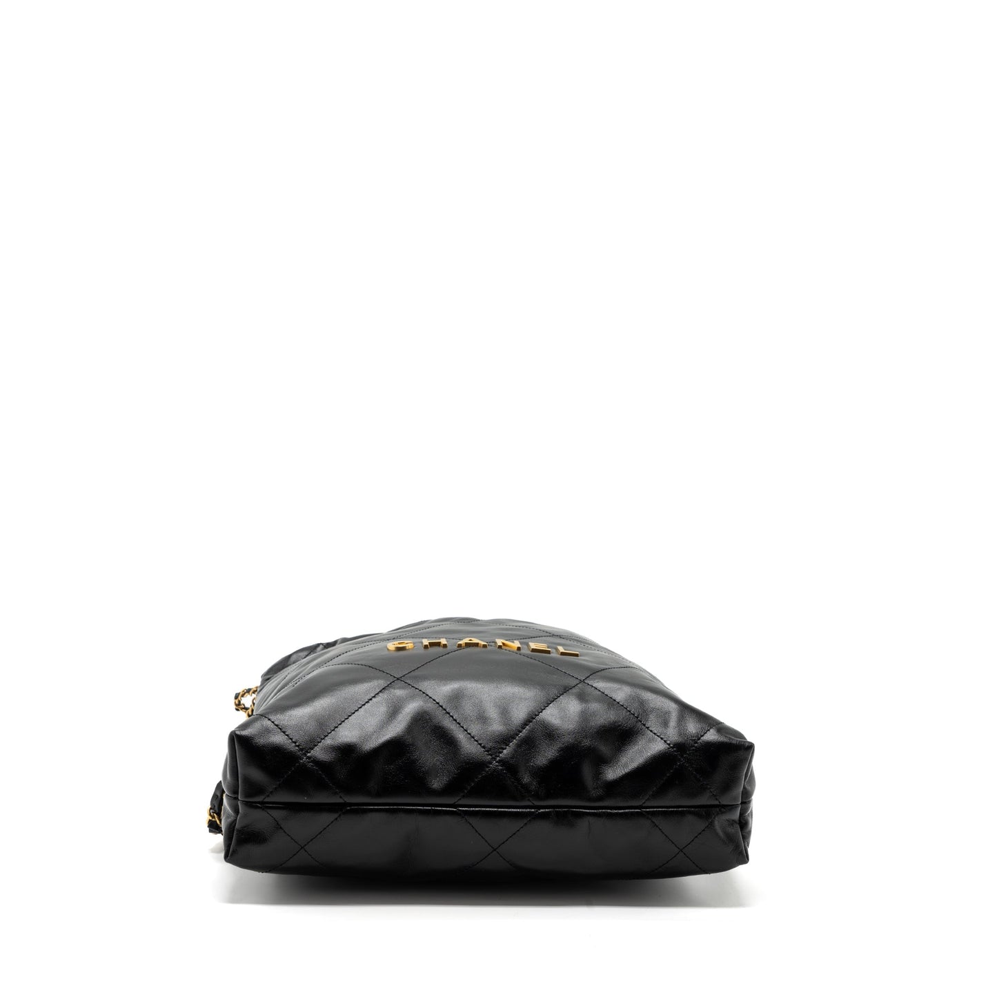 Chanel 22 Backpack Shiny Calfskin Black (Microchip)