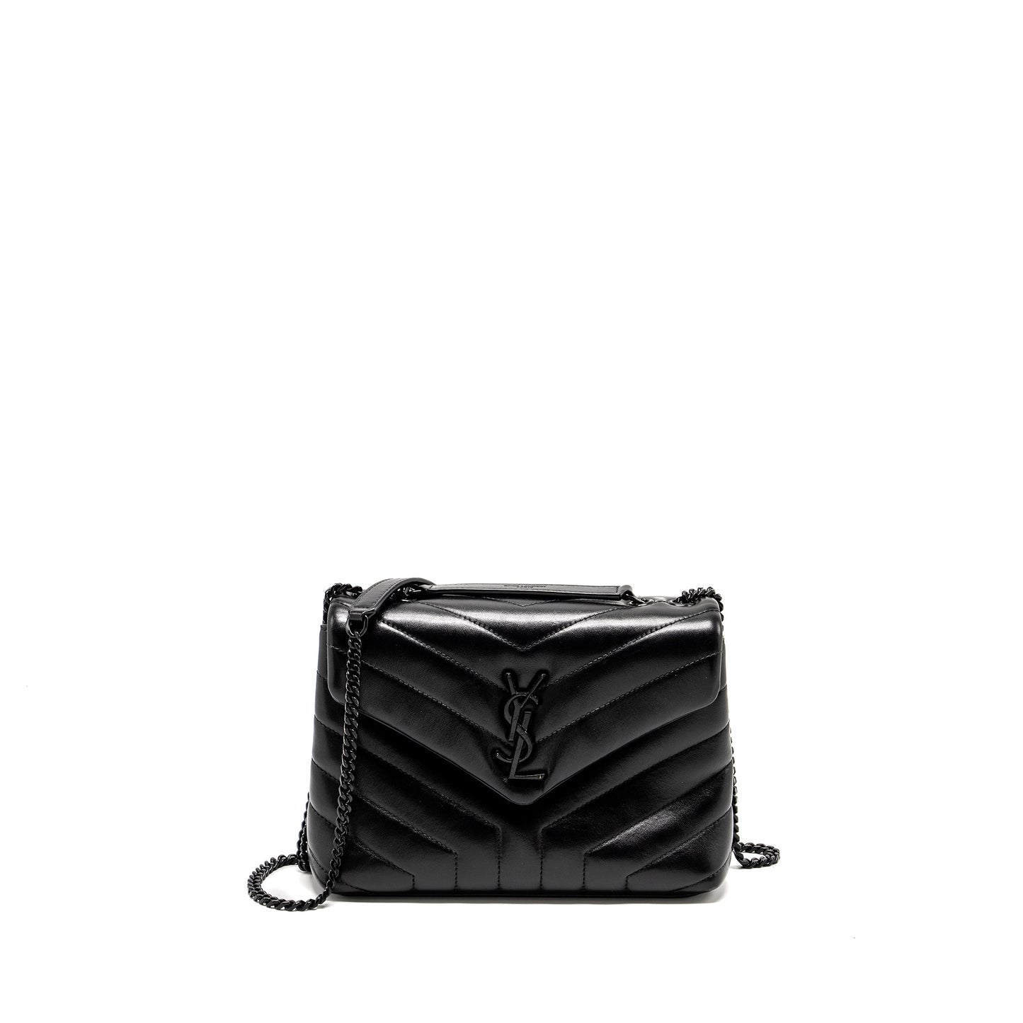 Saint Laurent/ Small Loulou Purse Calfskin Black