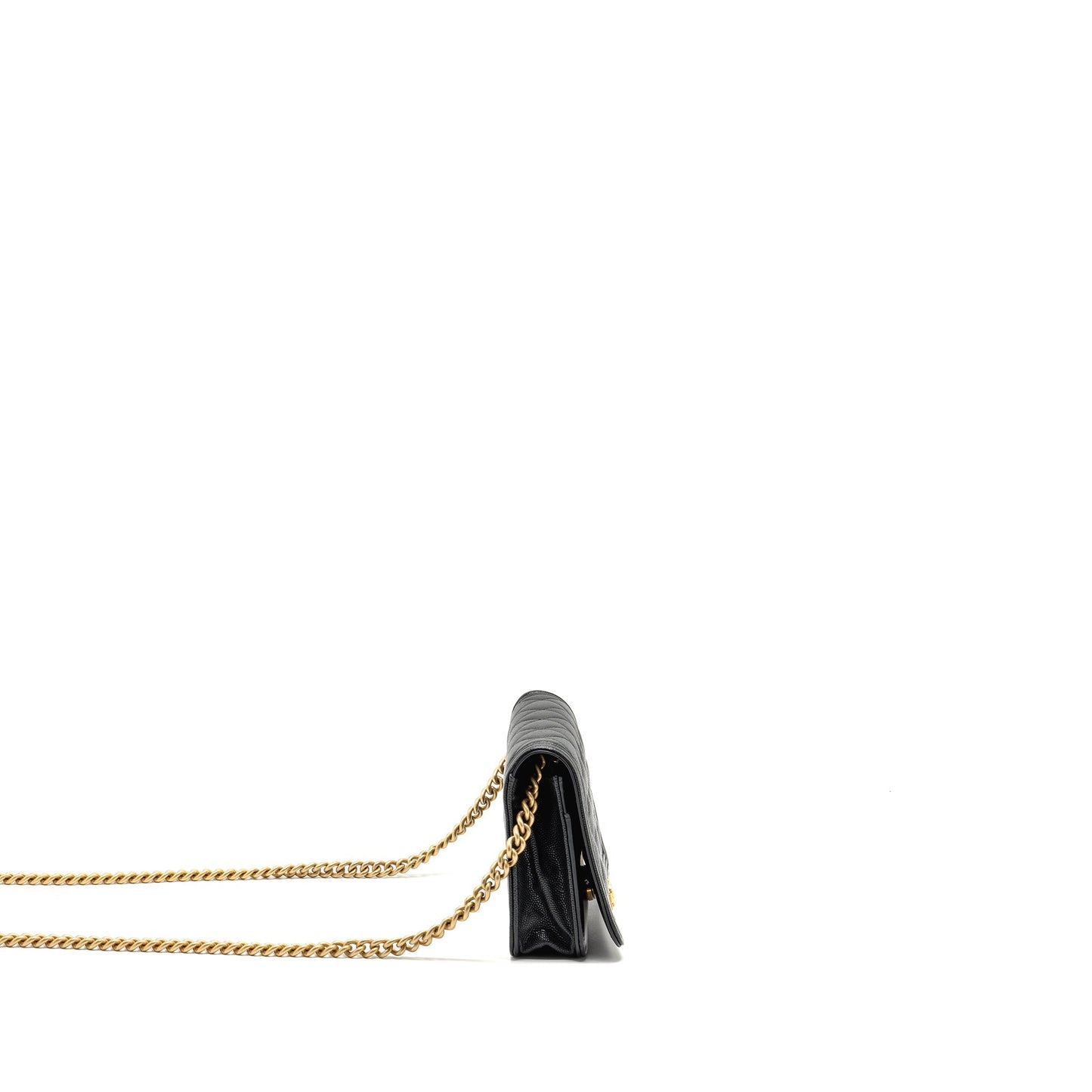Chanel Boy Wallet on Chain Caviar BLack