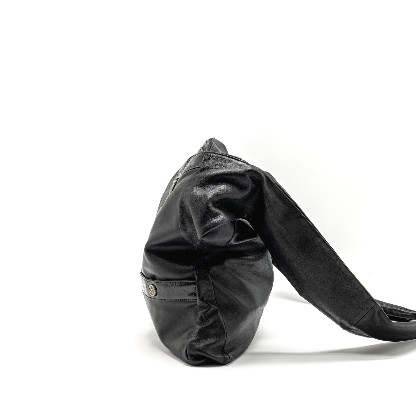 Chanel Tie on Girl Bag Lambskin Black
