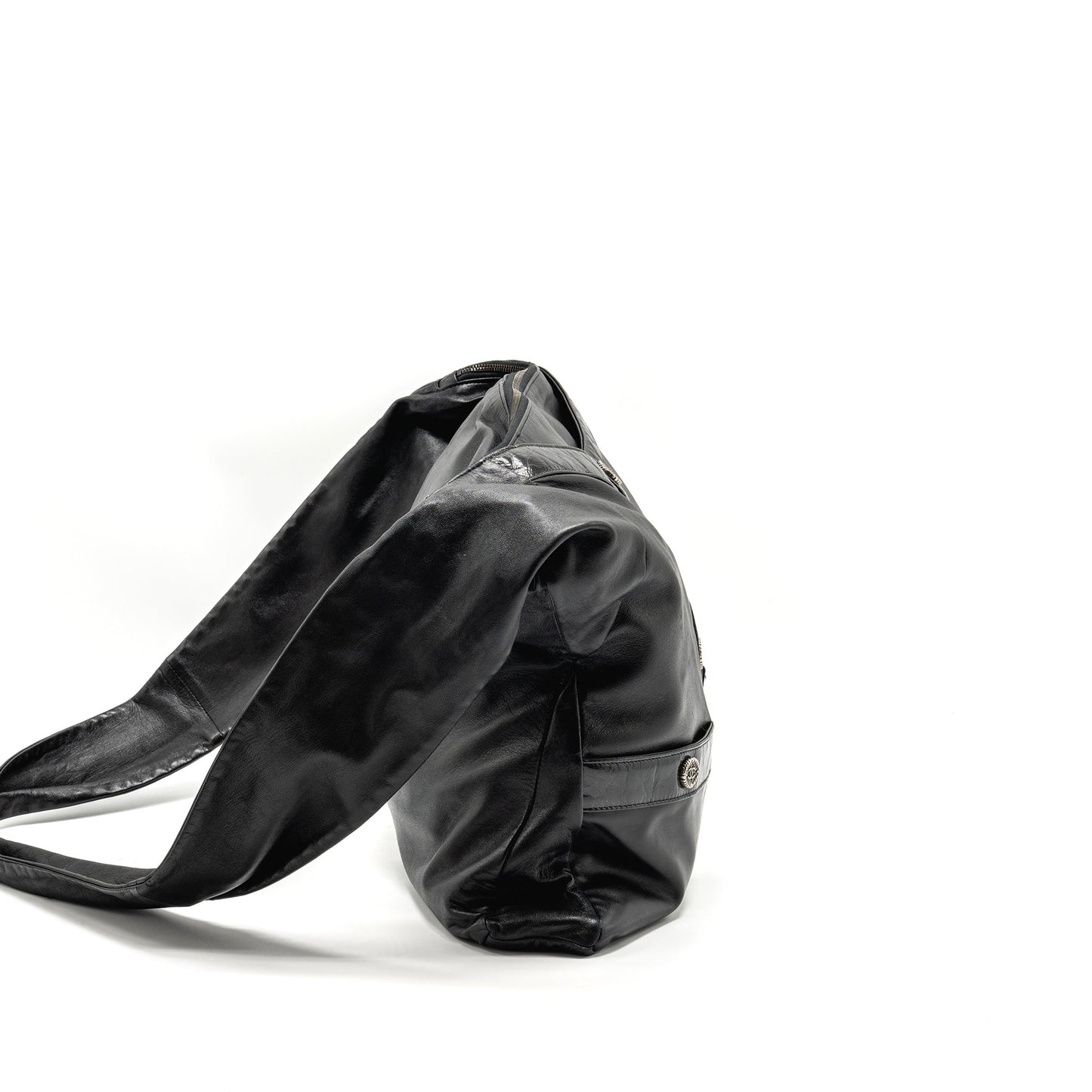 Chanel Tie on Girl Bag Lambskin Black
