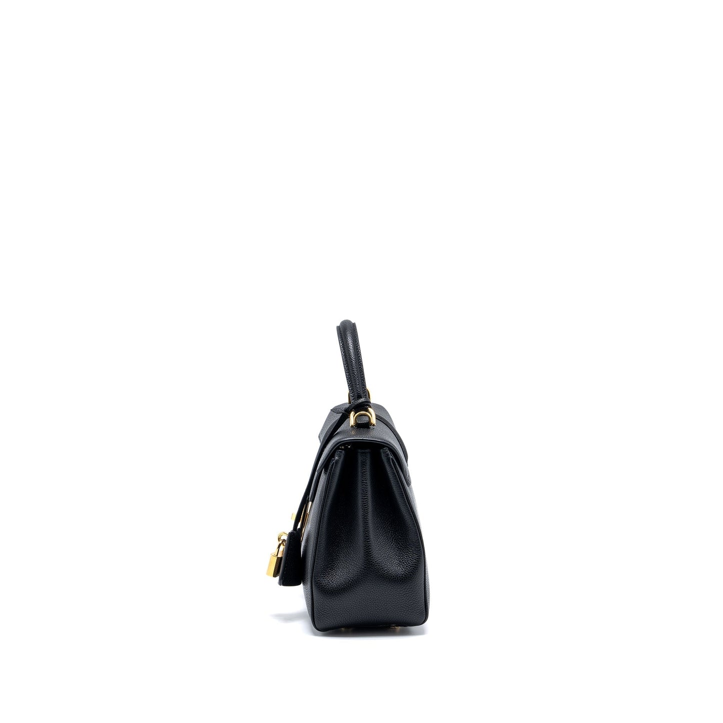 Celine Small 16 Purse Grained Calfskin Black