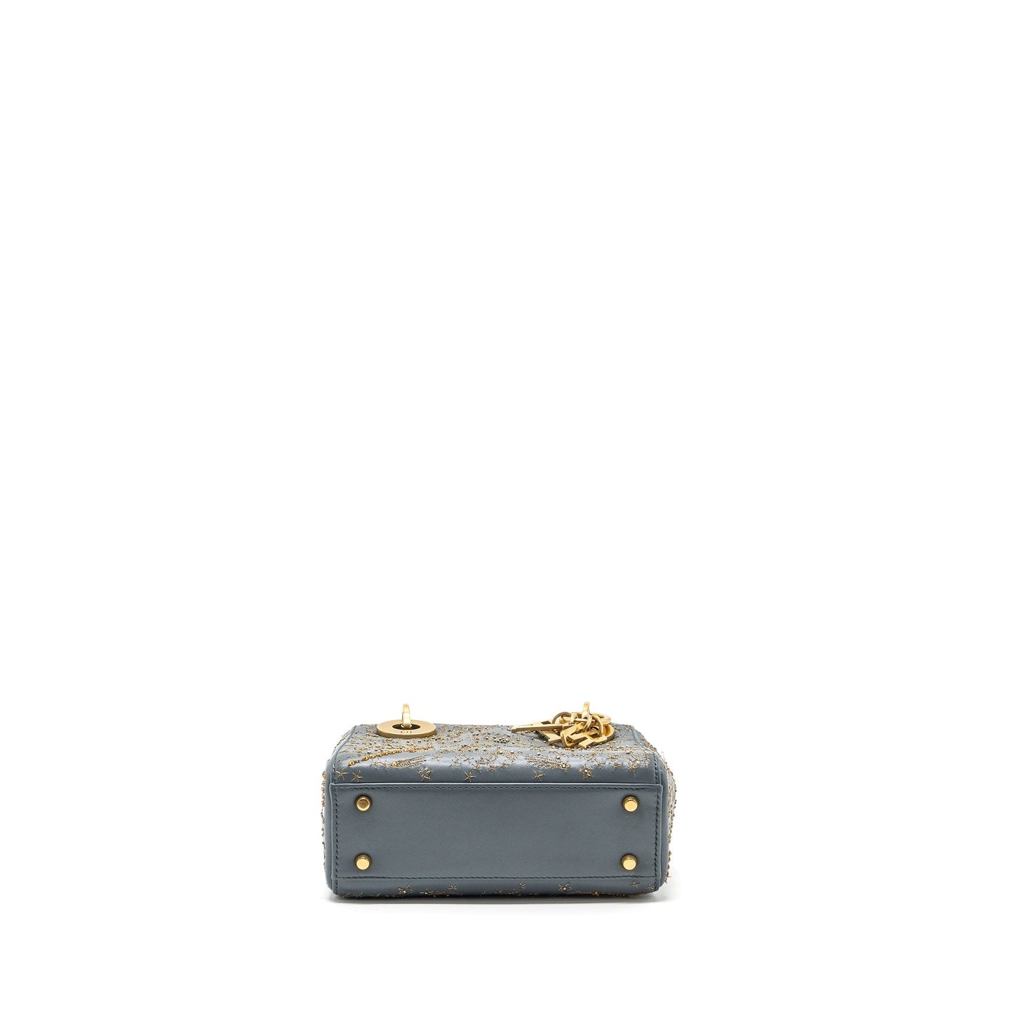 Dior Mini Lady Dior Limited Edition Lambskin Grey