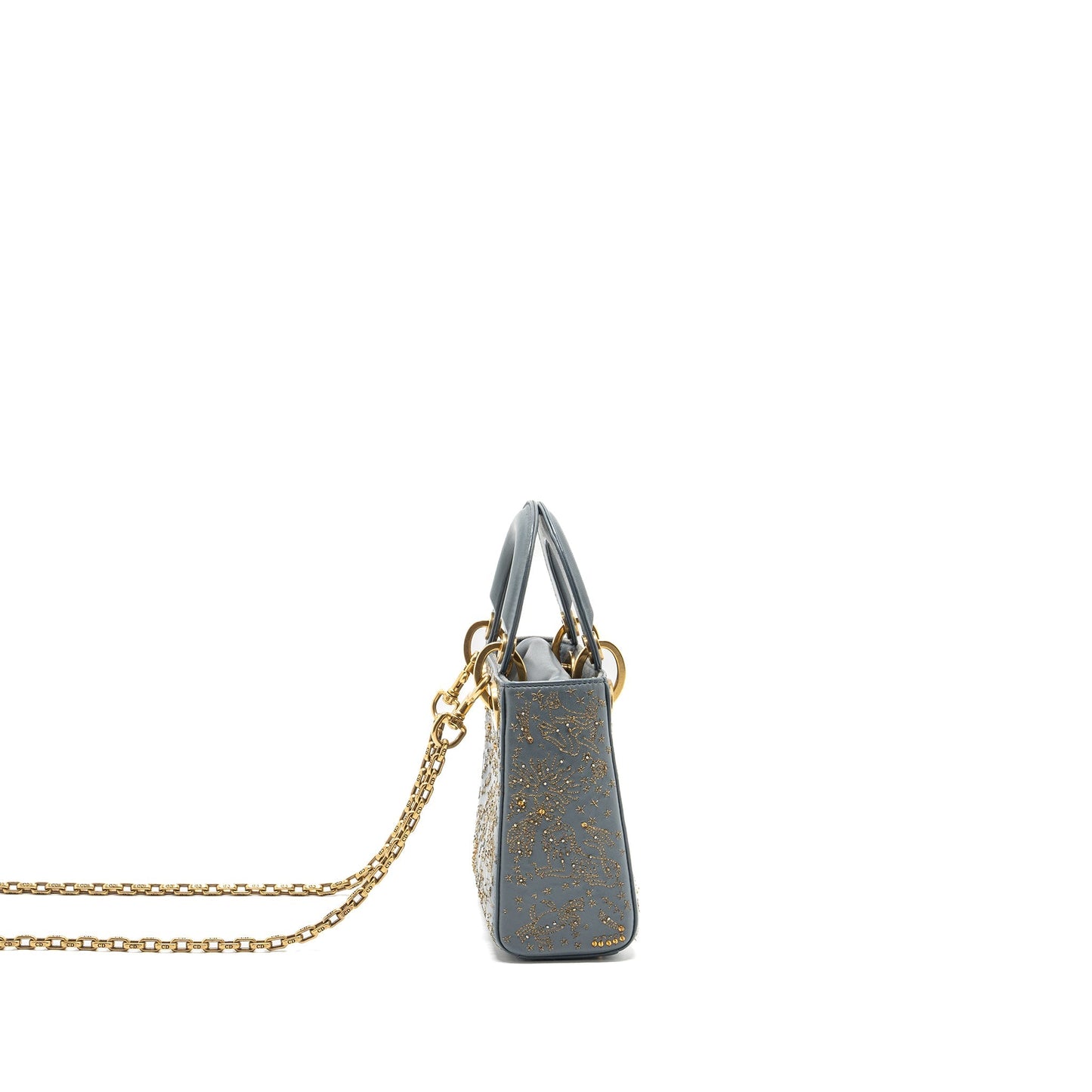 Dior Mini Lady Dior Limited Edition Lambskin Grey