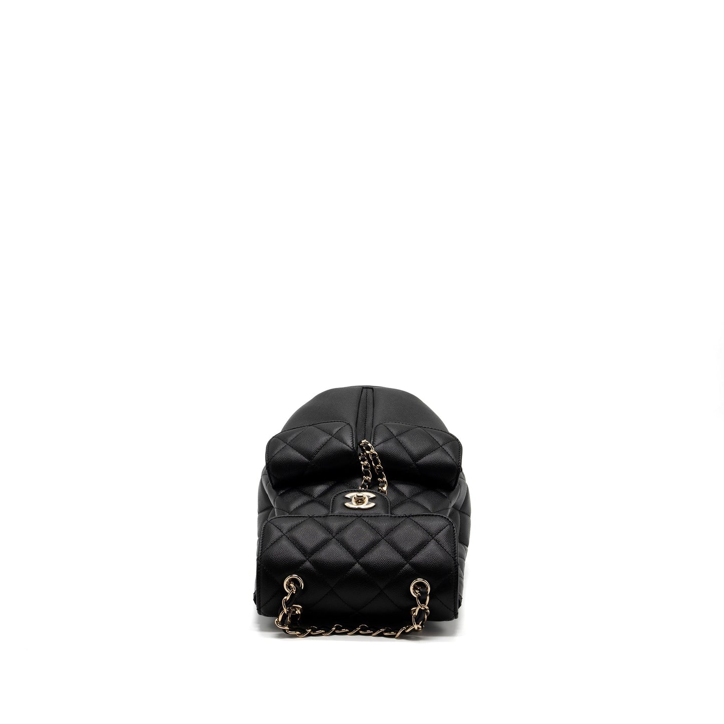 Chanel 22s mini backpack caviar black L(Microchip)