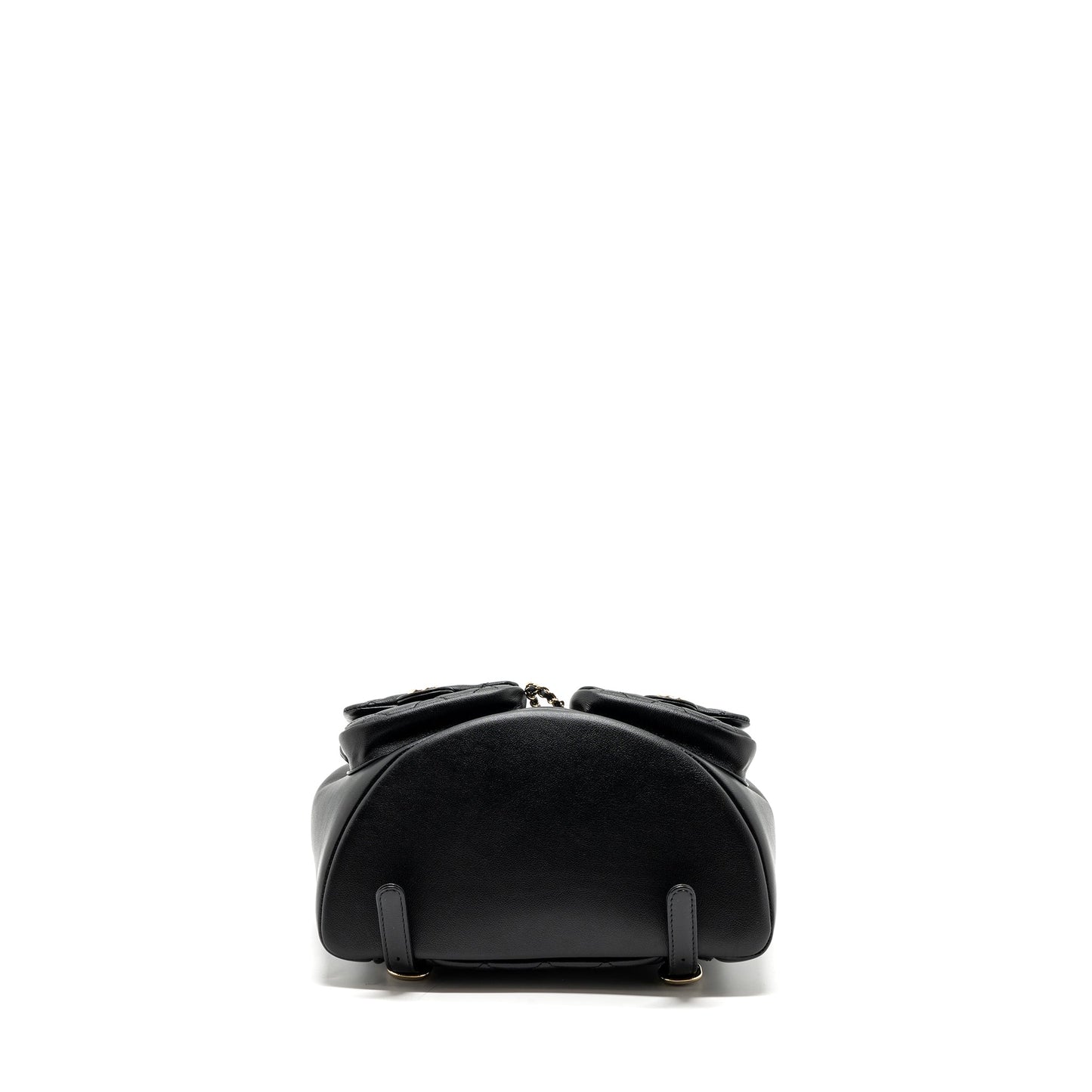 Chanel 23A Triple Pack Backpack Calfskin Black L (microchip)