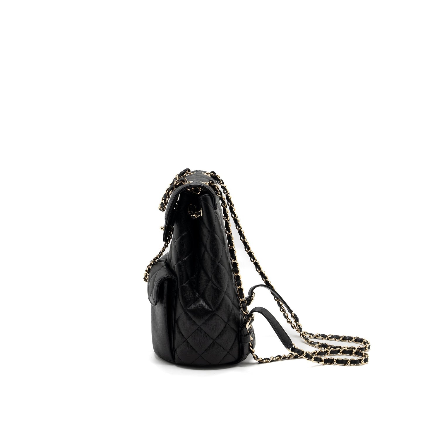 Chanel 22s mini backpack caviar black L(Microchip)