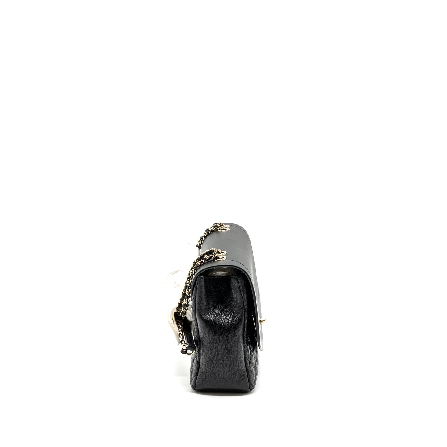 Chanel Envelop Flap Bag Caviar Black L