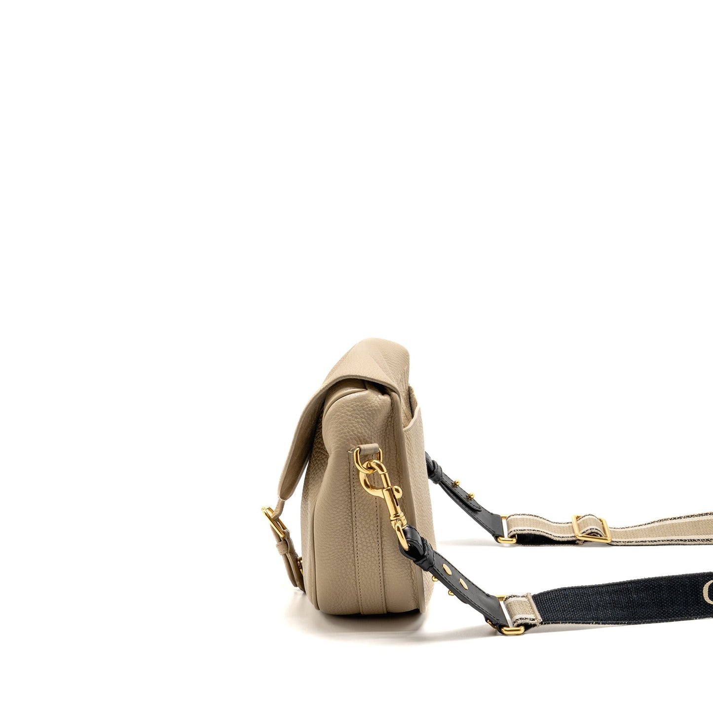 Dior Large Bobby Purse Grained Calfskin Beige