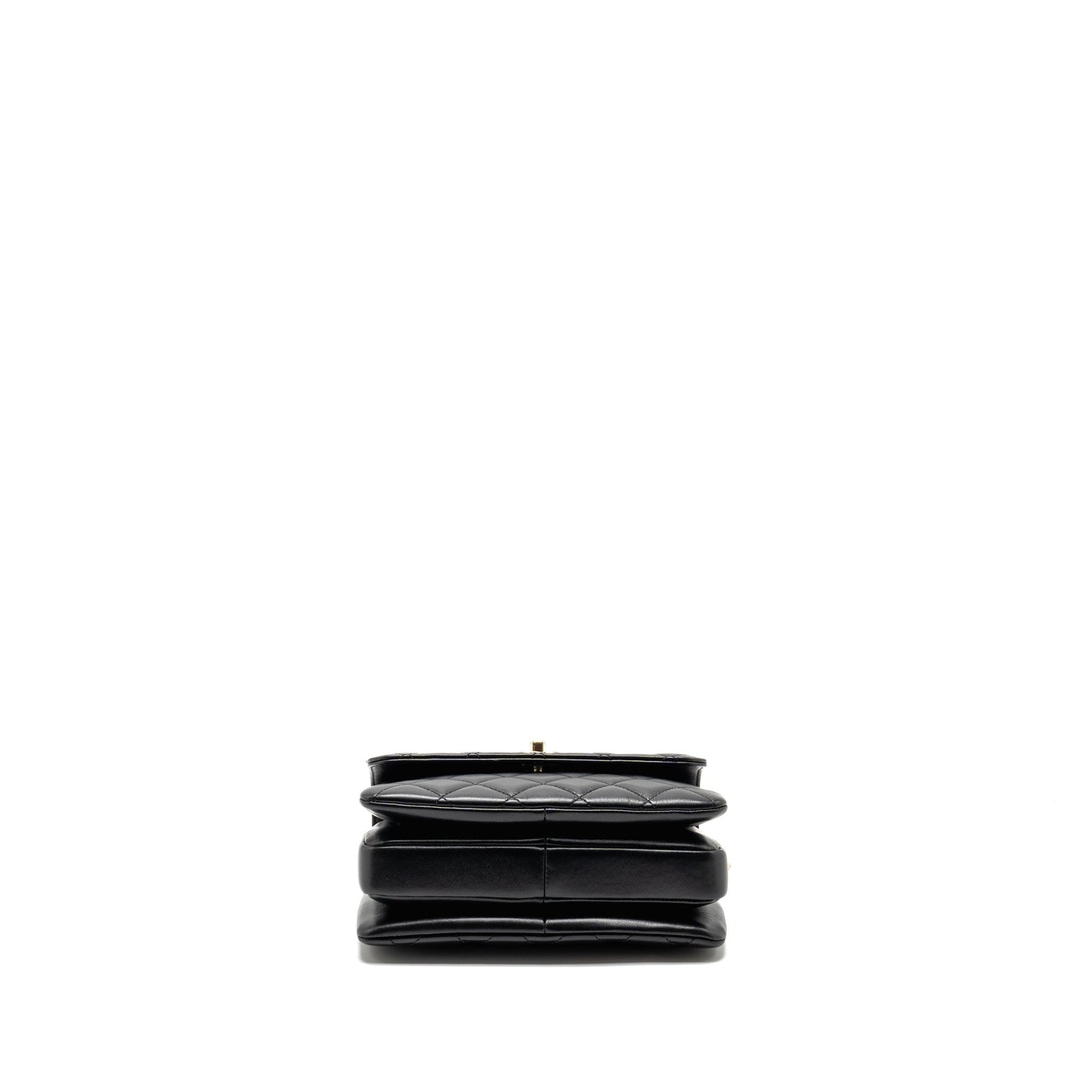 Chanel 24s Mini Trendy CC Lambskin Black L(microchip)