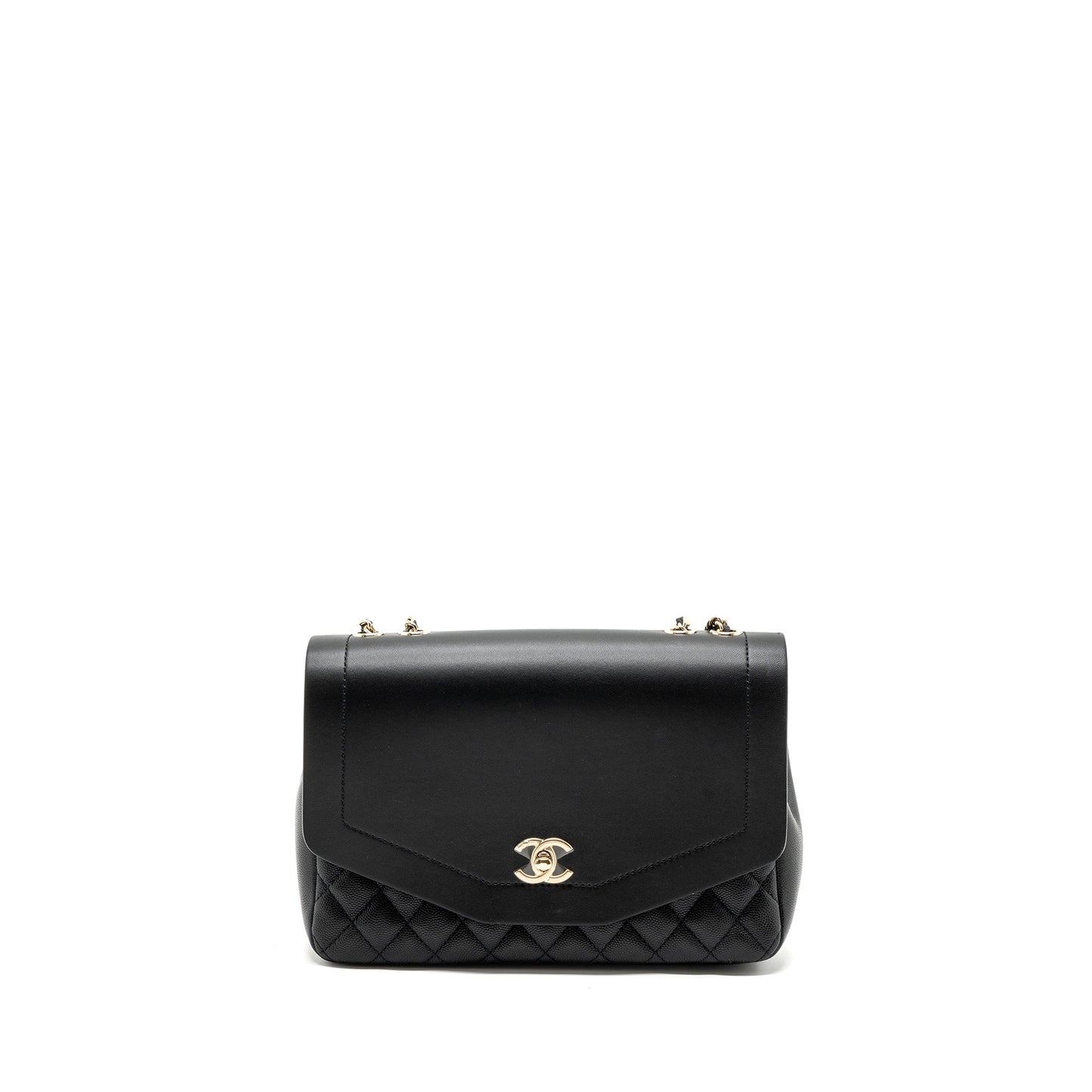 Chanel Envelop Flap Bag Caviar Black L