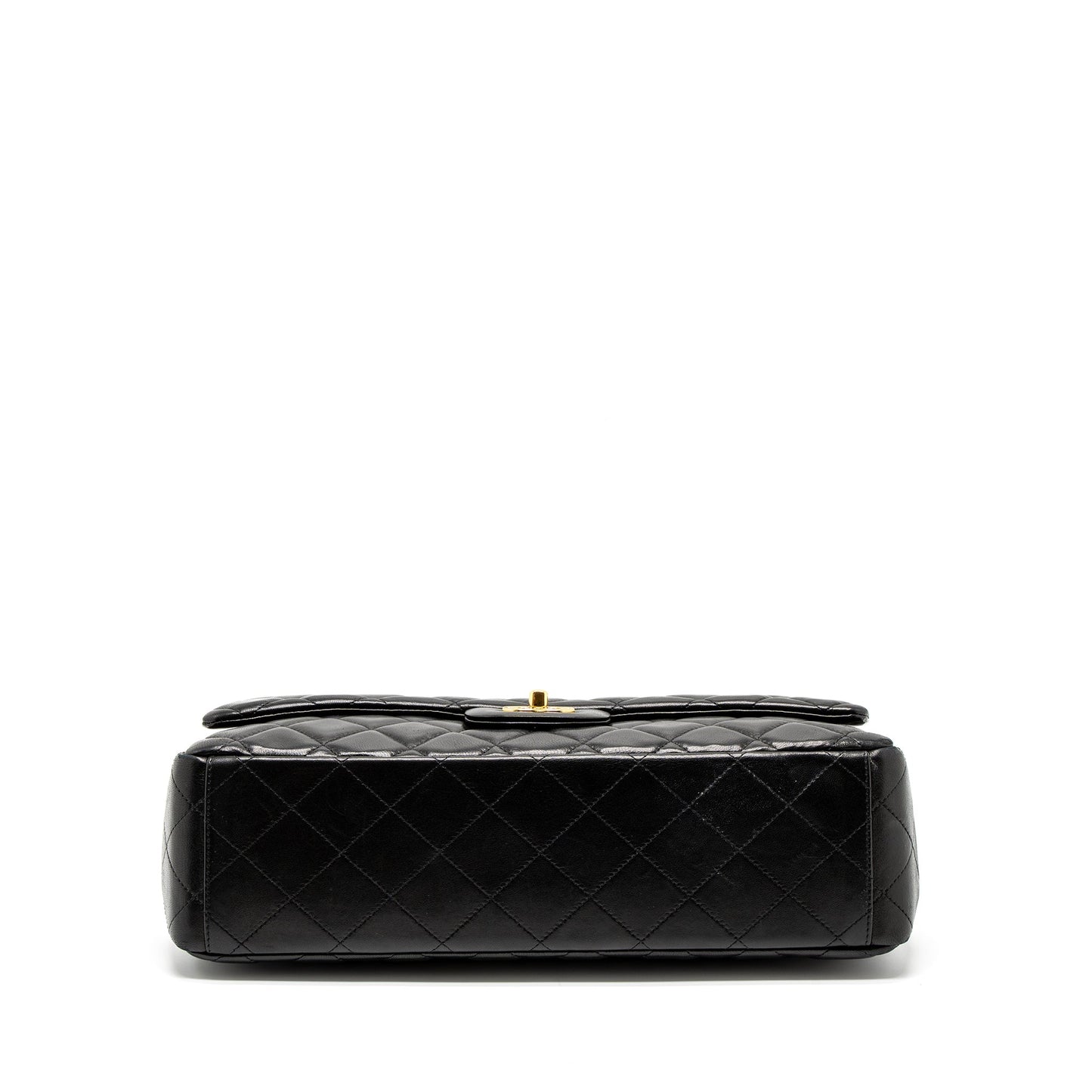Chanel Maxi Classic Single Flap Bag Lambskin Black