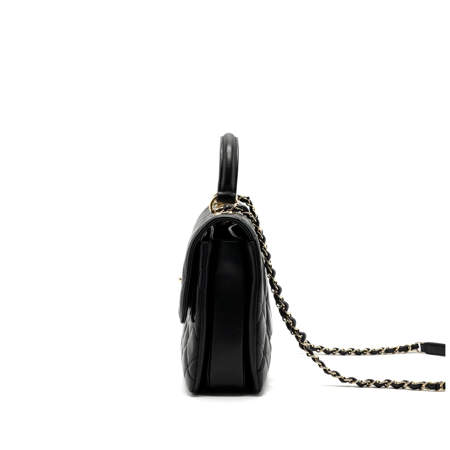 Chanel medium trendy CC lambskin black