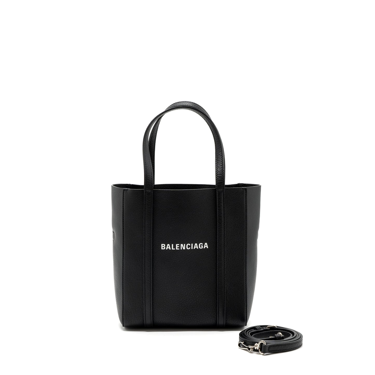Balenciaga Everyday Tote Purse Calfskin Black