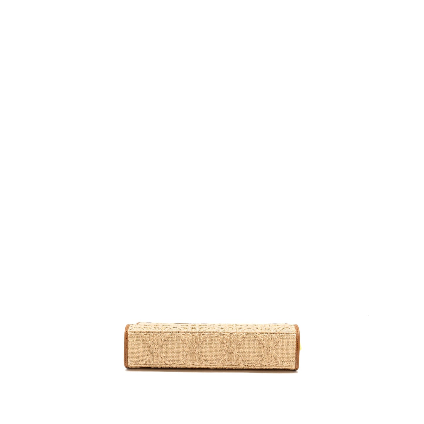 Dior 30 Montaigne Dea Pouch Natural Cannage Raffia Beige/Multicolour