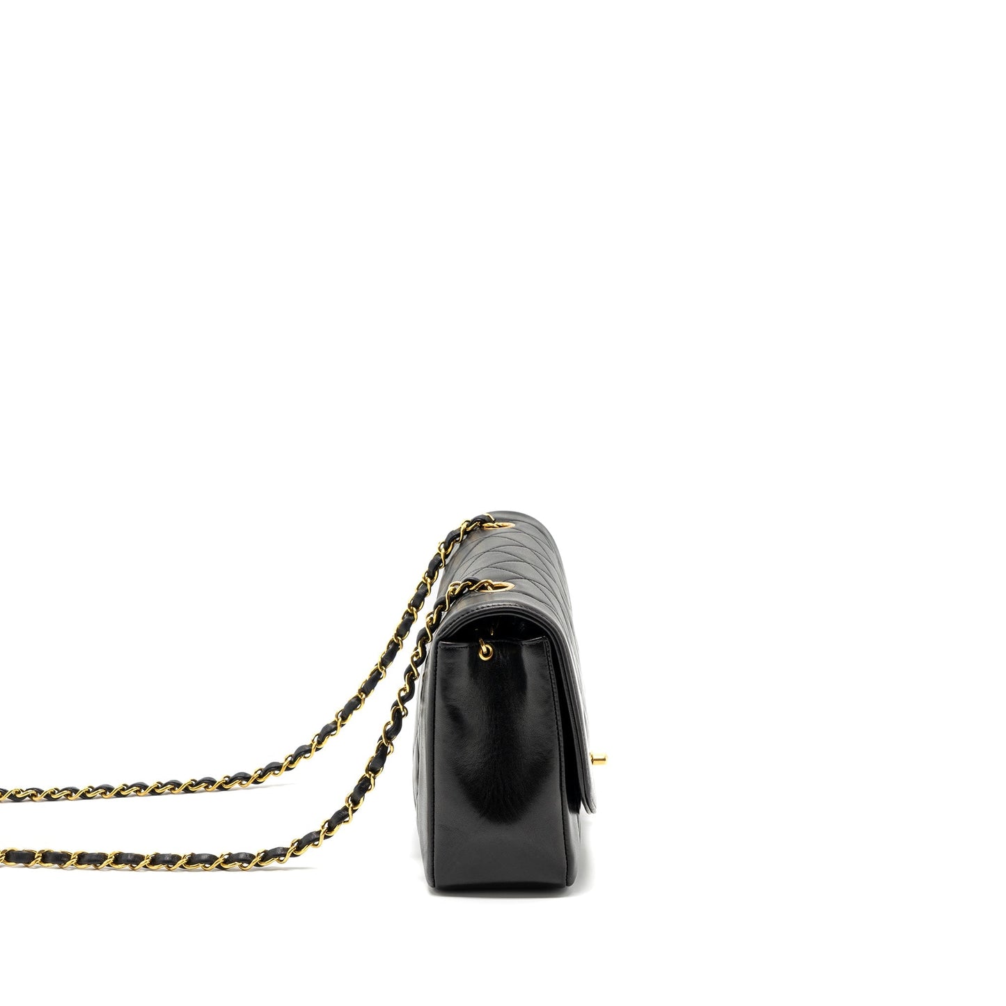Chanel  Diana Flap Bag Lambskin Black