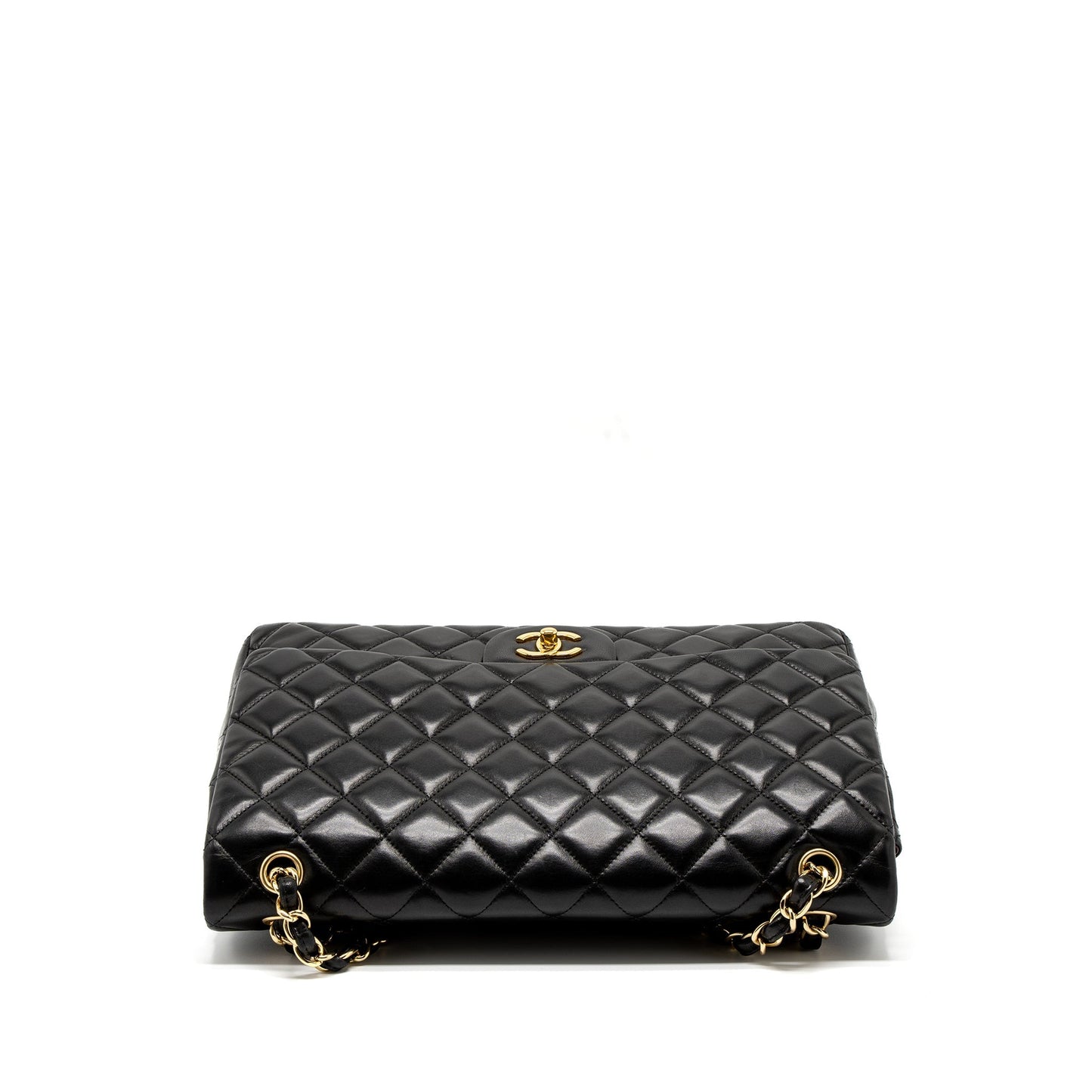 Chanel Maxi Classic Single Flap Bag Lambskin Black
