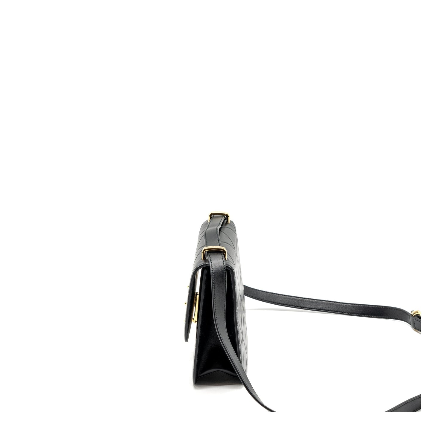 Prada Pattina in Pelle Calfskin Black