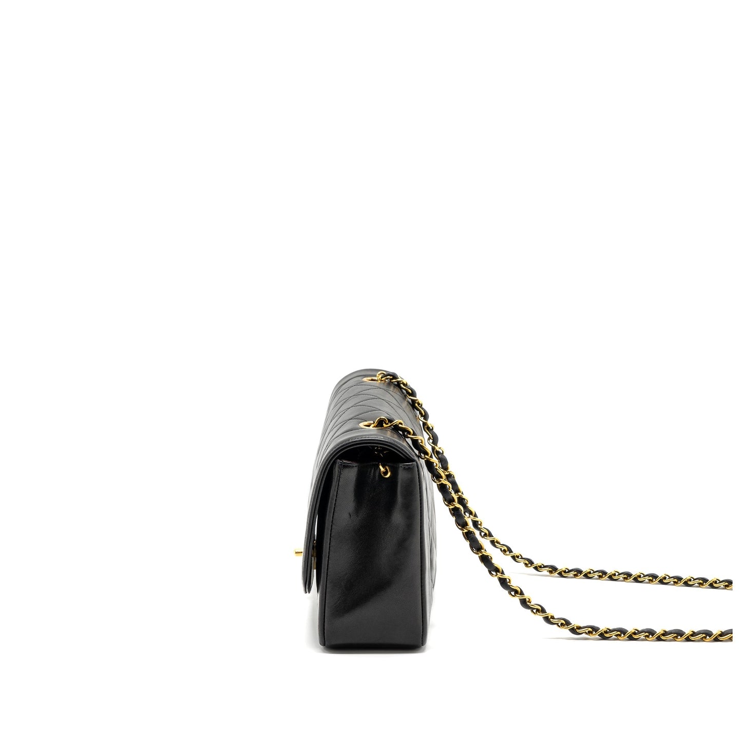Chanel  Diana Flap Bag Lambskin Black