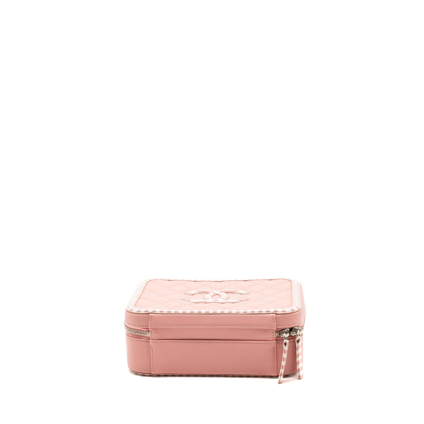Chanel Medium Filigree Vanity Case Caviar Pink Multicolour
