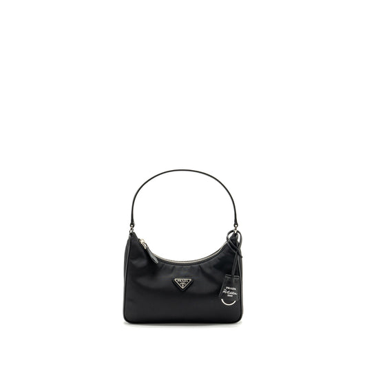 Prada Re-Edition 2005 Re-Nylon and Saffiano Mini Purse Black